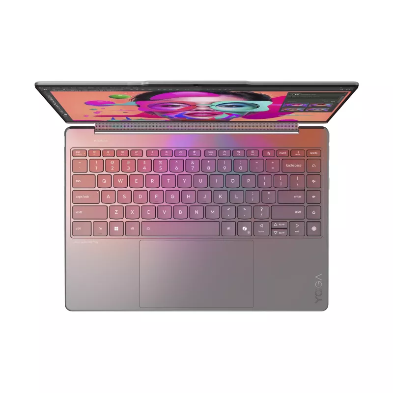 Lenovo Yoga 9 2-in-1 14ILL10 Copilot+ PC Intel Core Ultra 7 258V Hybrid (2-in-1) 35.6 cm (14 inch) Touchscreen WQUXGA 32 GB LPDDR5x-SDRAM 1 TB SSD Wi-Fi 7 (802.11be) Windows 11 Home German Grey
