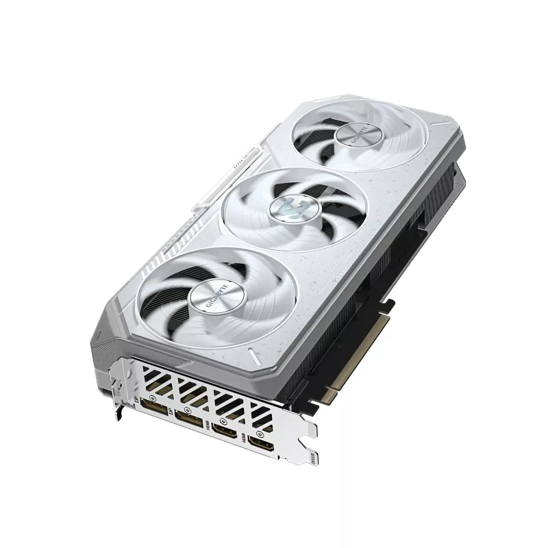 Graphics card GIGABYTE Radeon RX 9070 XT GAMING OC ICE 16 GB GDDR6 256-bit PCIe 5.0 3-fan white