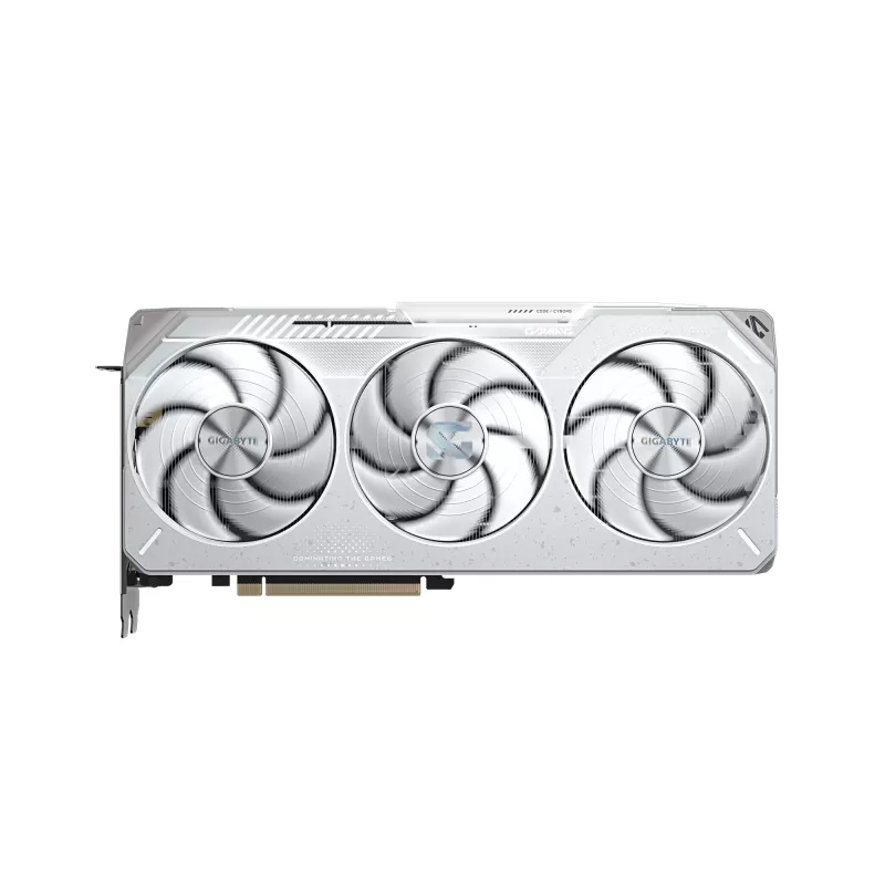 Graphics card GIGABYTE Radeon RX 9070 XT GAMING OC ICE 16 GB GDDR6 256-bit PCIe 5.0 3-fan white