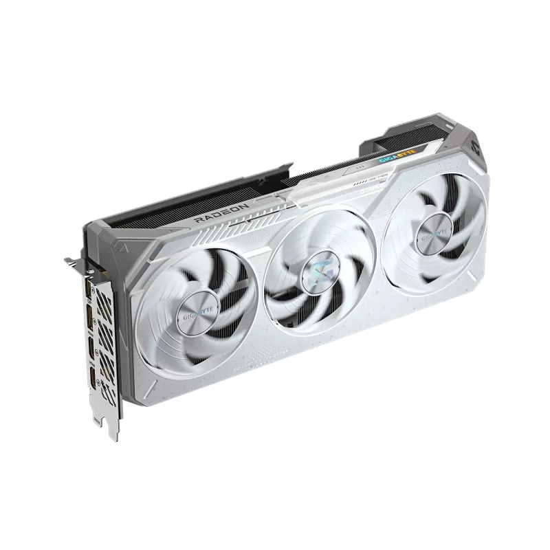 Graphics card GIGABYTE Radeon RX 9070 XT GAMING OC ICE 16 GB GDDR6 256-bit PCIe 5.0 3-fan white