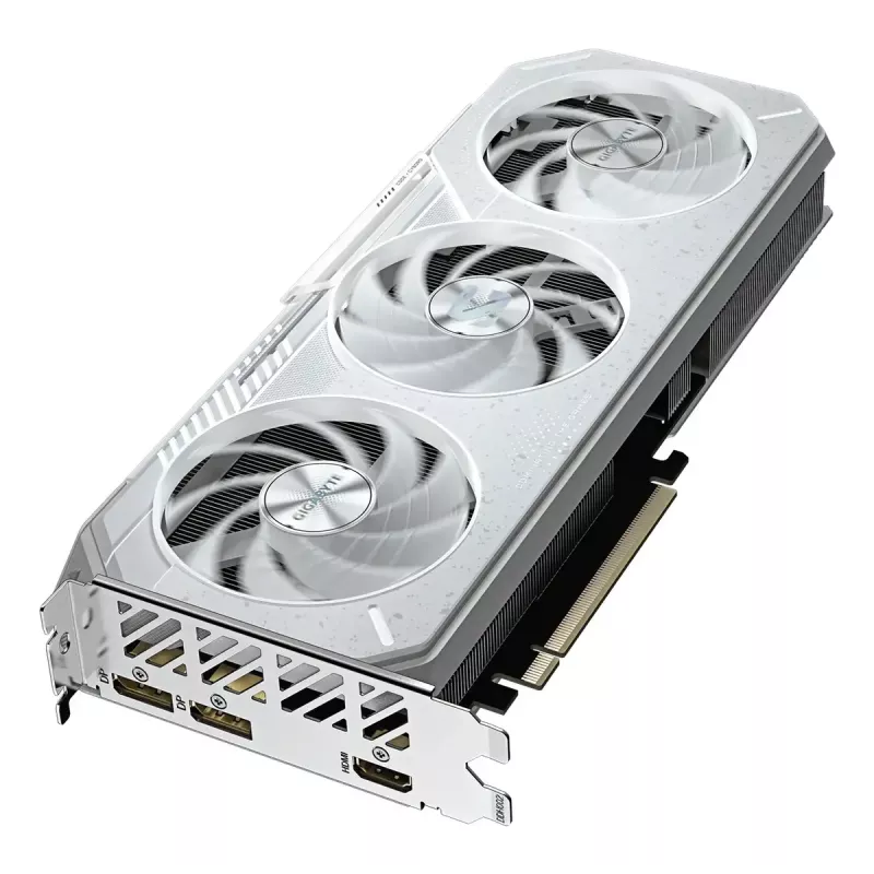 Graphics card GIGABYTE Radeon RX 9060 XT OC ICE — 16 GB GDDR6, 128-bit, PCIe 5.0, 3-fan WINDFORCE