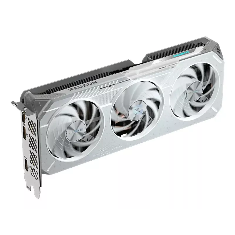 Graphics card GIGABYTE Radeon RX 9060 XT OC ICE — 16 GB GDDR6, 128-bit, PCIe 5.0, 3-fan WINDFORCE