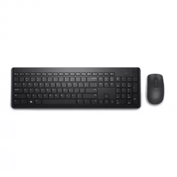 Keyboard and Mouse set Dell KM3322W — wireless RF, full-size German QWERTZ, black