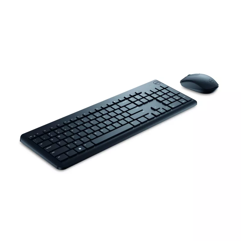 Keyboard and Mouse set Dell KM3322W — wireless RF, full-size German QWERTZ, black