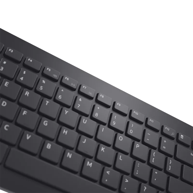 Keyboard and Mouse set Dell KM3322W — wireless RF, full-size German QWERTZ, black