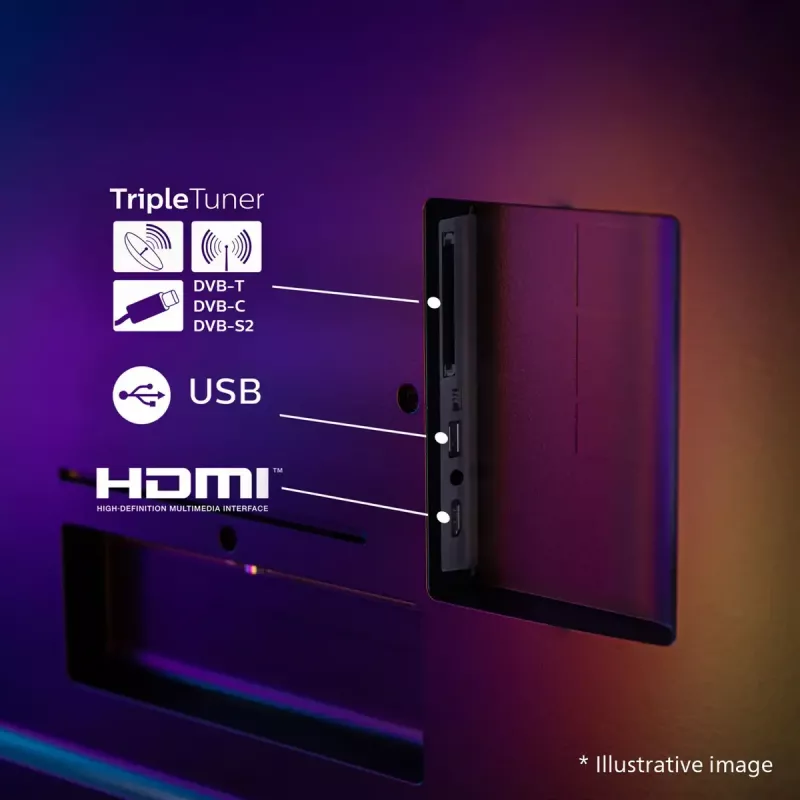 Philips 55PUS8500/12 TV 139.7 cm (55 inch) 4K Ultra HD Smart TV Wi-Fi Black