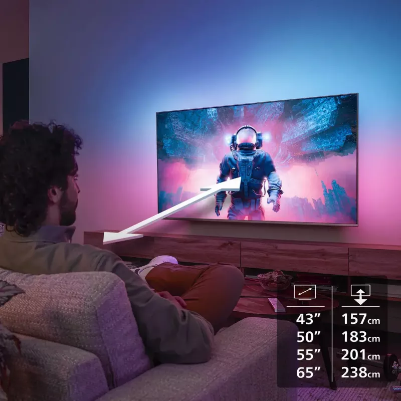 Philips 55PUS8500/12 TV 139.7 cm (55 inch) 4K Ultra HD Smart TV Wi-Fi Black