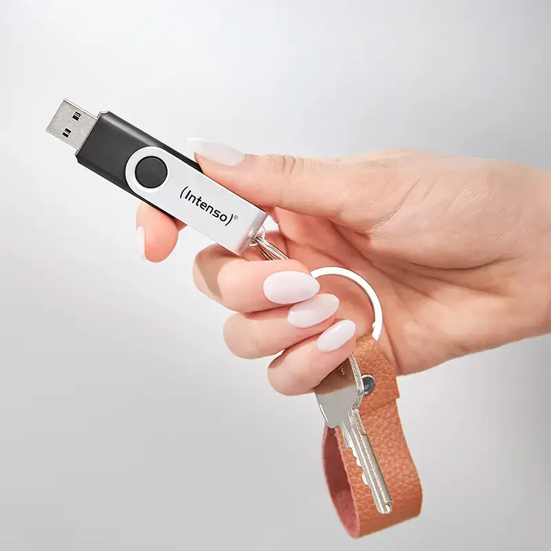 USB flash drive Intenso 128 GB USB-A 3.2 Gen 1x1 black-silver