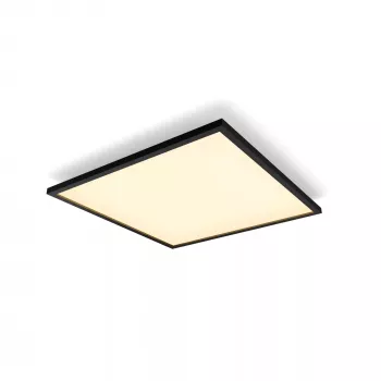 Smart ceiling light Philips Hue Aurelle Square Panel 600×600 mm, Bluetooth, 220–240V, 48 mm depth, black/white