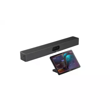 Yealink MeetingBar A25 Video Bar and CTP25 Touch Console Kit Bundle Black 3840 x 2160 pixels 30 fps