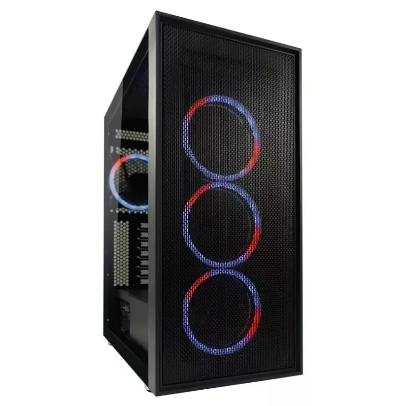 PC Case LC-Power Black_Wanderer_X Midi Tower Black