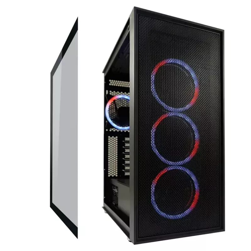 PC Case LC-Power Black_Wanderer_X Midi Tower Black
