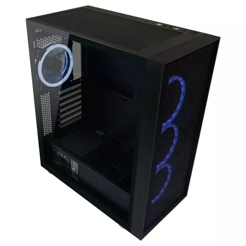 PC Case LC-Power Black_Wanderer_X Midi Tower Black