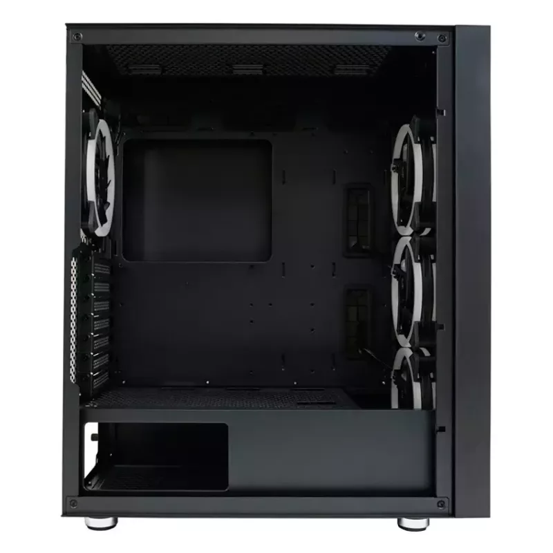 PC Case LC-Power Black_Wanderer_X Midi Tower Black
