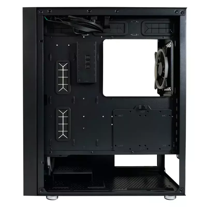PC Case LC-Power Black_Wanderer_X Midi Tower Black
