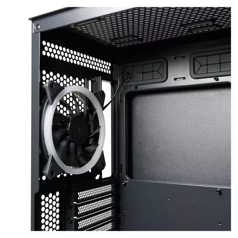 PC Case LC-Power Black_Wanderer_X Midi Tower Black