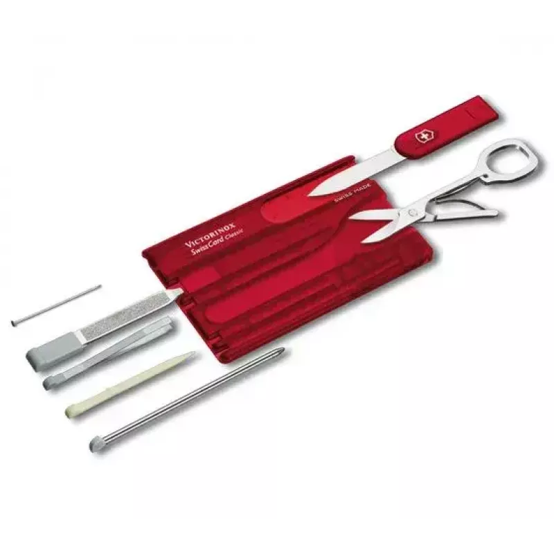 SwissCard Classic Victorinox Red