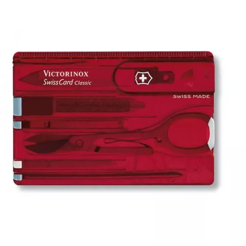 SwissCard Classic Victorinox Red