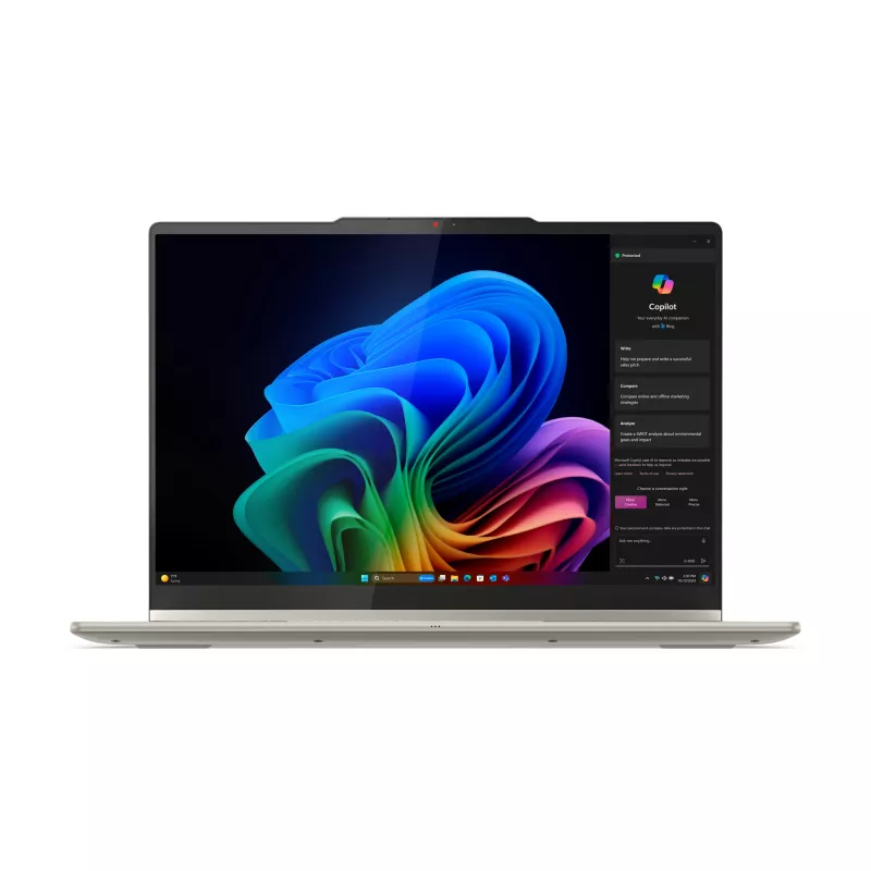 Lenovo Yoga 7 2-in-1 14ILL10 Copilot+ PC Intel Core Ultra 5 226V Hybrid (2-in-1) 35.6 cm (14 inch) Touchscreen WUXGA 16 GB LPDDR5x-SDRAM 1 TB SSD Wi-Fi 7 (802.11be) Windows 11 Home German Grey