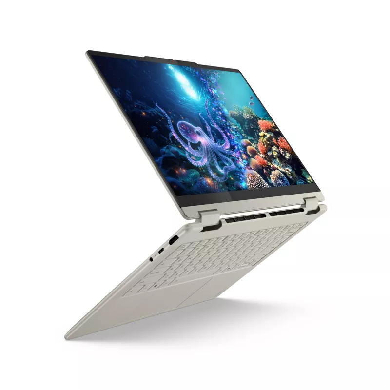 Lenovo Yoga 7 2-in-1 14ILL10 Copilot+ PC Intel Core Ultra 5 226V Hybrid (2-in-1) 35.6 cm (14 inch) Touchscreen WUXGA 16 GB LPDDR5x-SDRAM 1 TB SSD Wi-Fi 7 (802.11be) Windows 11 Home German Grey