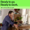 HP 400 Backlit Wired Keyboard Full-size USB Black