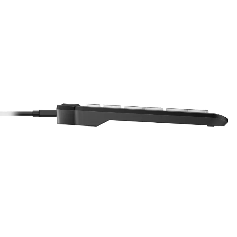 HP 400 Backlit Wired Keyboard Full-size USB Black