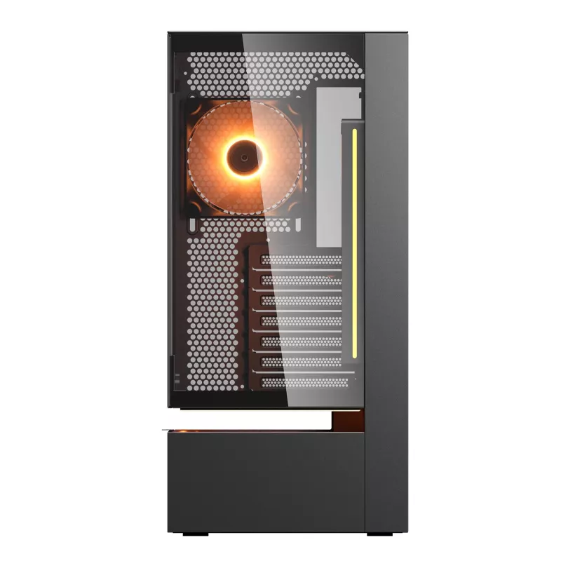 COUGAR Midi Tower Case, CFV235, ARGB, Glass, Black