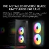 COUGAR Midi Tower Case, CFV235, ARGB, Glass, Black