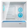 COUGAR Midi Tower Case, CFV235, ARGB, Glass, White