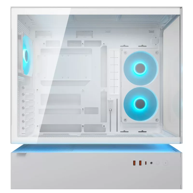 COUGAR Midi Tower Case, CFV235, ARGB, Glass, White