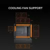 COUGAR Midi Tower Case, CFV235, ARGB, Mesh, Black