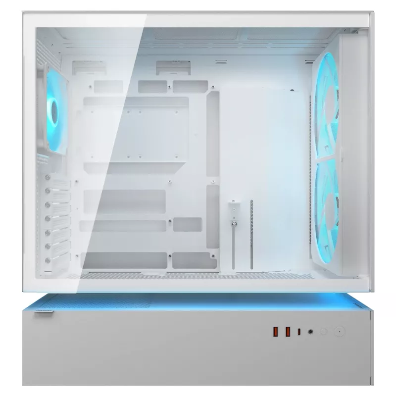 COUGAR Midi Tower Case, CFV235, ARGB, Mesh, White