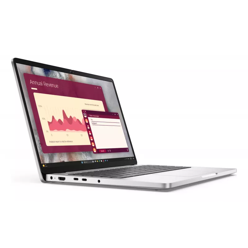 Laptop Dell Pro PC14250 14 inch Intel Core Ultra 5 235U, 16GB RAM, 512GB SSD, Intel Graphics, Windows 11 Pro, 1.36 kg
