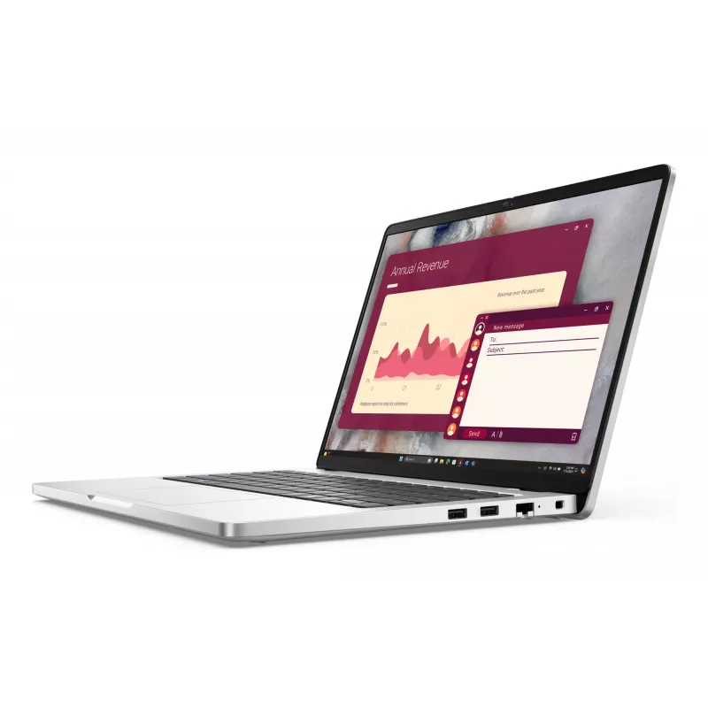 Laptop Dell Pro PC14250 14 inch Intel Core Ultra 5 235U, 16GB RAM, 512GB SSD, Intel Graphics, Windows 11 Pro, 1.36 kg