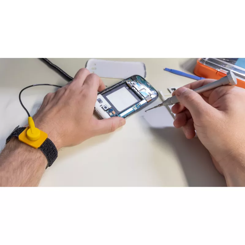 InLine Antistatic Wristband for ESD safe work sessions PC / Server Black 34g