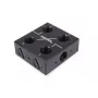 Water block Alphacool 12993 Acetal Copper Nickel Black 52mm 56mm 22.5mm