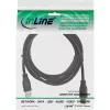 InLine USB 3.2 Gen.1 Cable Type A male / A male, black, 1m