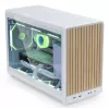 PC Case Lian Li A3-mATX Micro Tower — White with Wood, supports ATX/SFX/SFX-L PSUs, Micro-ATX/Micro-ITX, 1x3.5 inch + 2x2.5 inch
