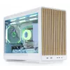 PC Case Lian Li A3-mATX Micro Tower — White with Wood, supports ATX/SFX/SFX-L PSUs, Micro-ATX/Micro-ITX, 1x3.5 inch + 2x2.5 inch