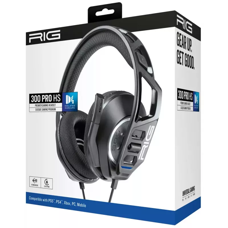 Nacon RIG 300 PRO HS gaming headset, black