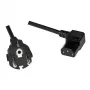 CEE 7-7/C13 Coupler LogiLink 2m