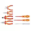 Pliers and screwdrivers set TOP-01-235 1000V, 7 pcs, insulated hand tools