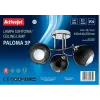 Pendant lamp ActiveJet AJE-PALOMA 3P E27, 3×40W, ceiling-mounted, silver, IP20, 440×250 mm