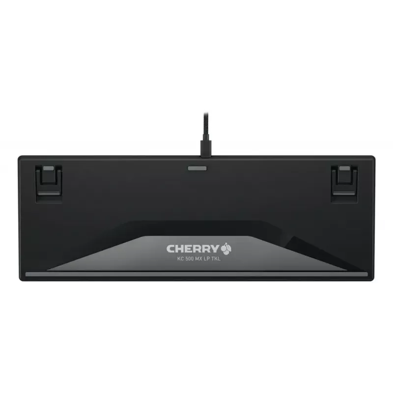 Keyboard Cherry KC 500 MX LP TKL Tenkeyless USB QWERTZ German 88 keys Grey/Black
