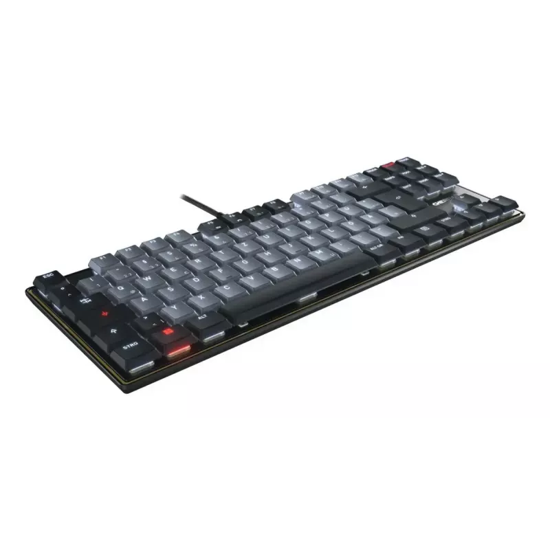 Keyboard Cherry KC 500 MX LP TKL Tenkeyless USB QWERTZ German 88 keys Grey/Black