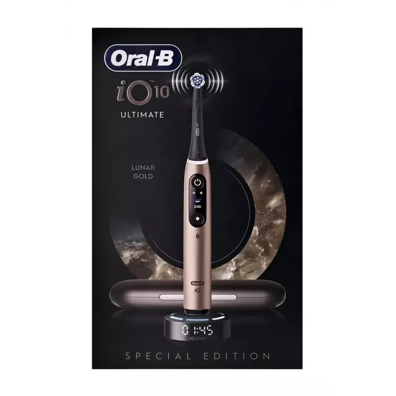 Oral-B iO Series 10 17398125 electric toothbrush Adult Oscillating toothbrush Black