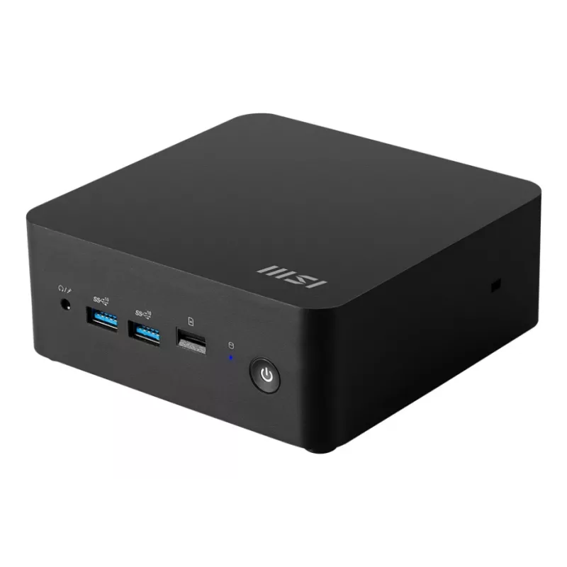 MSI Cubi NUC AI 1UMG-022AT Intel Core Ultra 7 155H 16 GB DDR5-SDRAM 1 TB SSD Windows 11 Pro Mini PC Black