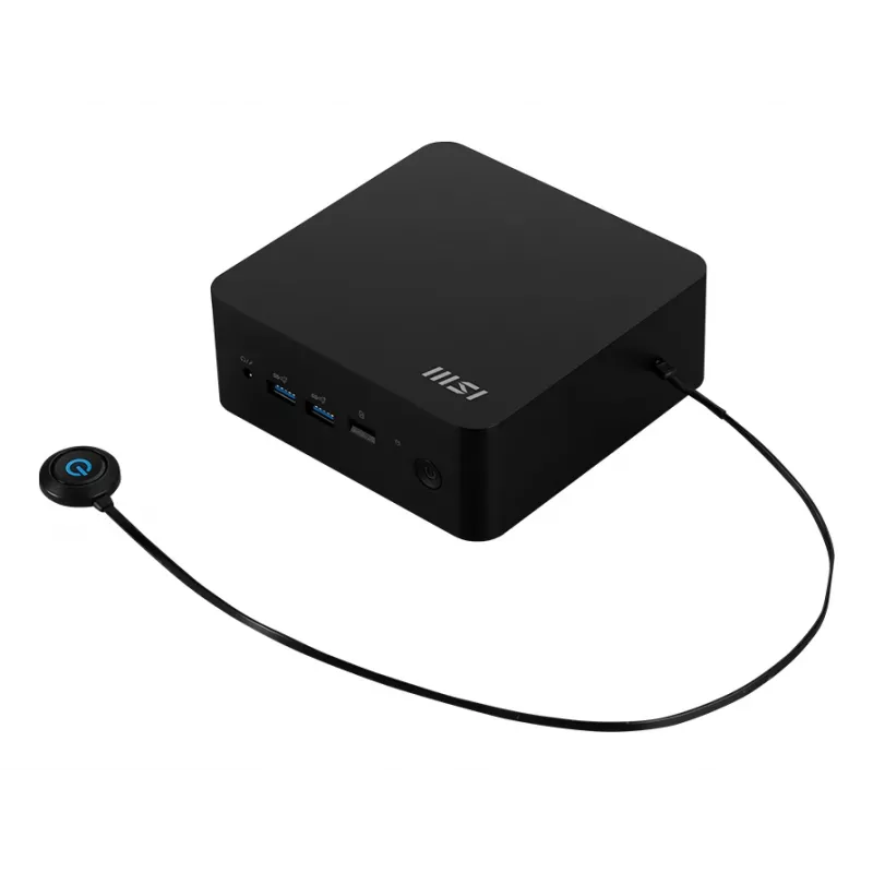 MSI Cubi NUC AI 1UMG-022AT Intel Core Ultra 7 155H 16 GB DDR5-SDRAM 1 TB SSD Windows 11 Pro Mini PC Black