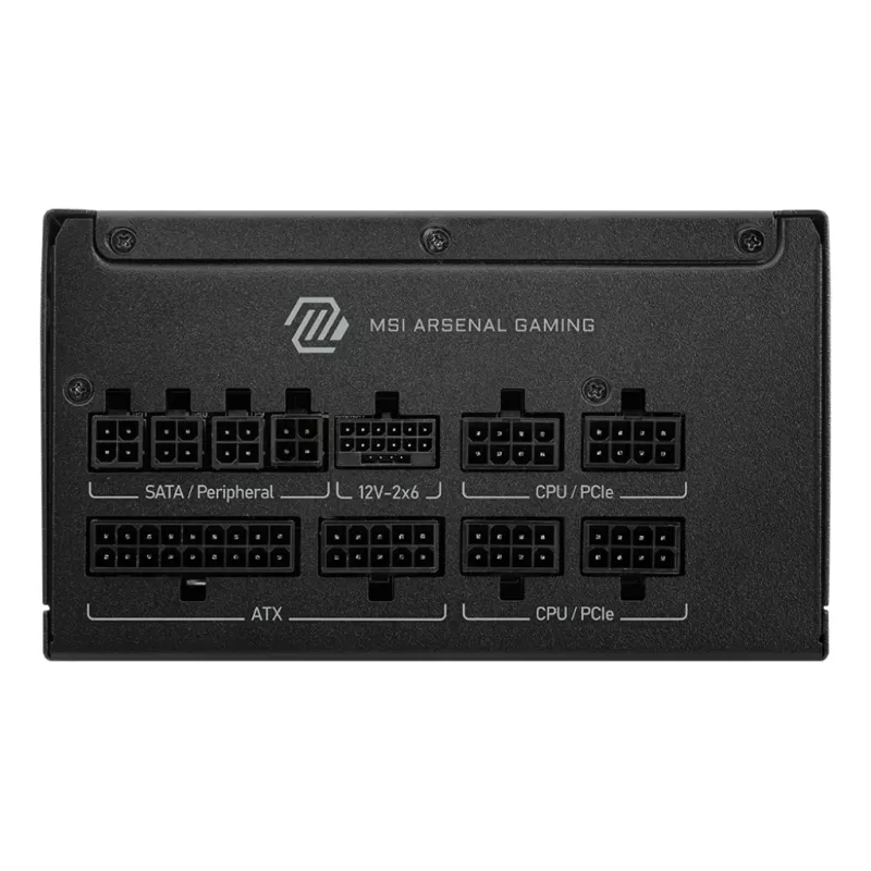 MSI MAG A1000GLS PCIE5 power supply unit 1000 W 24-pin ATX ATX Black
