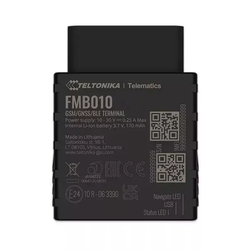 Car Tracker Teltonika FMB010 Black